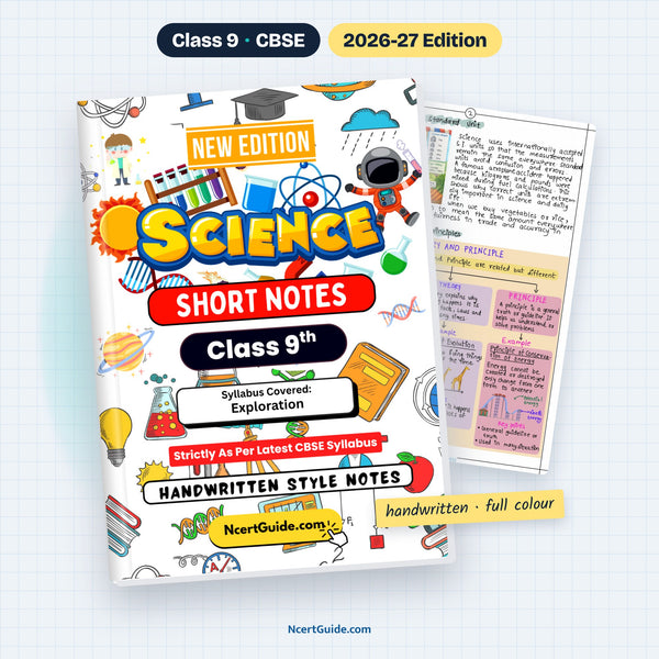 Class 9 Science Short Notes 2026-27