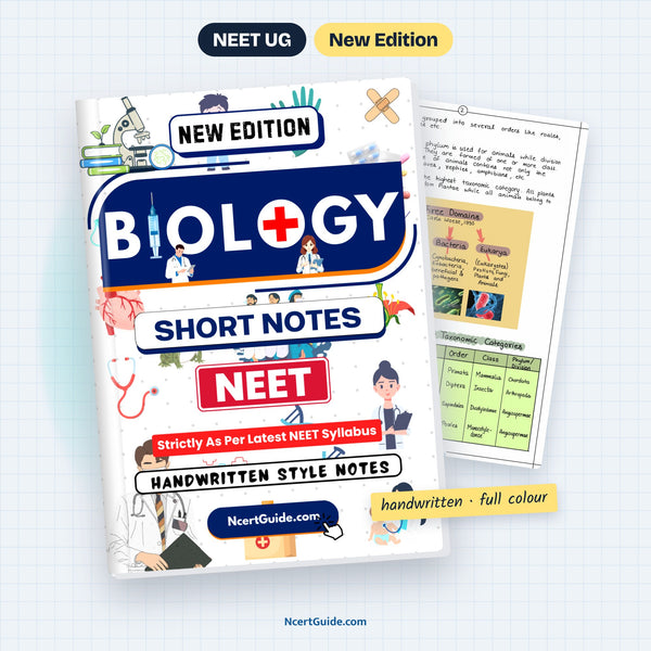 NEET Biology Short Notes 2027