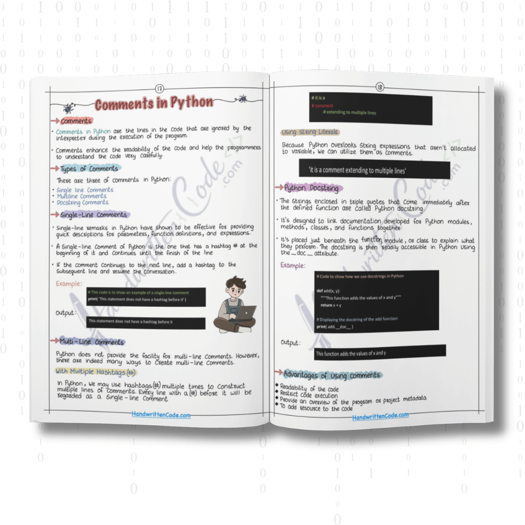 Python Simplified Handwritten Notes