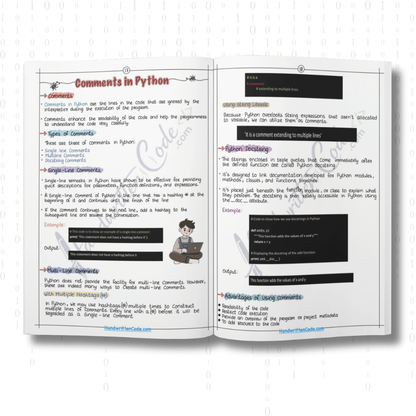 Python Simplified Handwritten Notes
