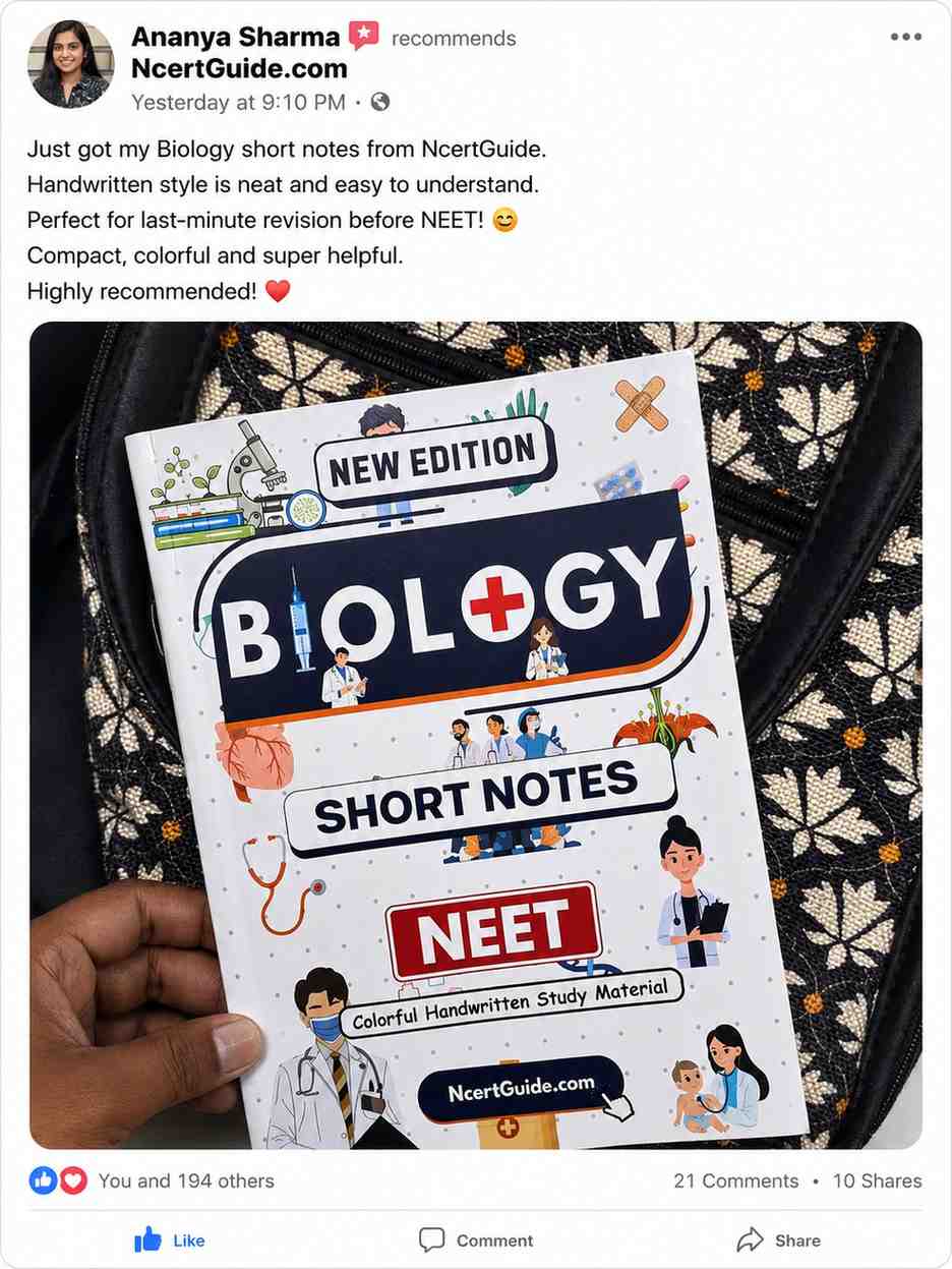 Biology short notes book