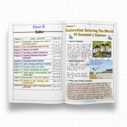 Class 9 Science Short Notes 2026-2027