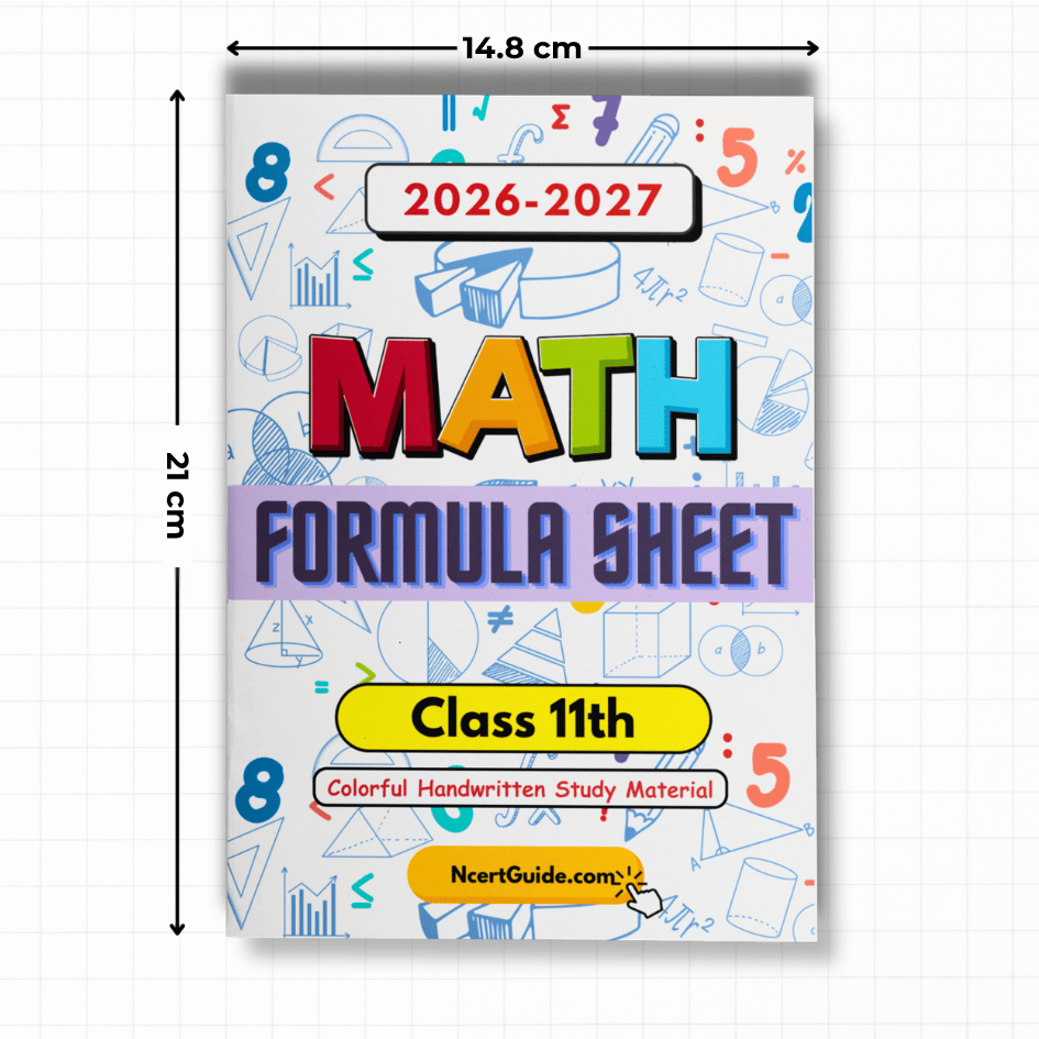 Class 11 Maths Formula Sheet 2026-27