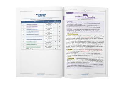 Class 11 Accountancy Short Notes 2026-27