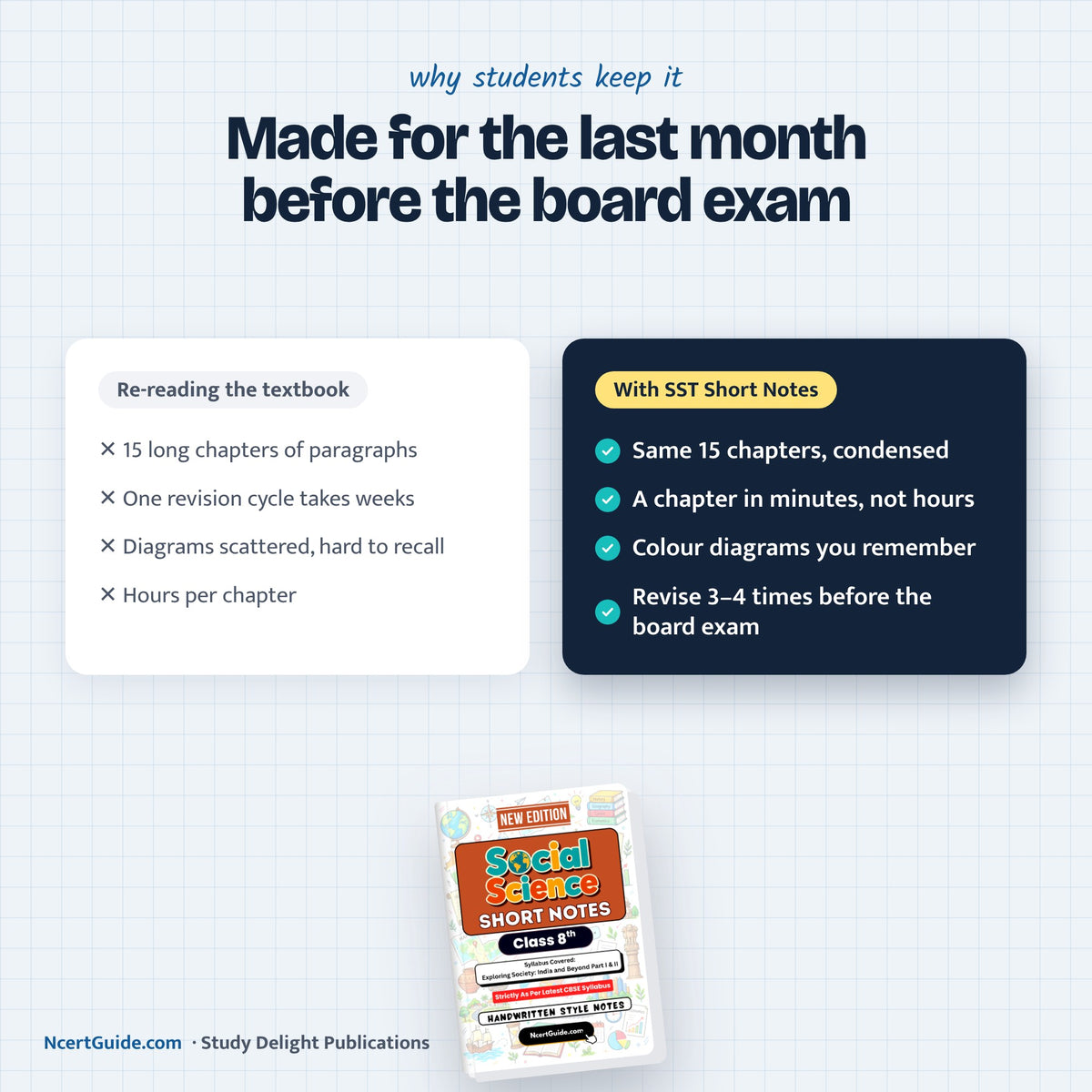 Class 8 Social Science Short Notes 2026-27 – textbook vs short notes