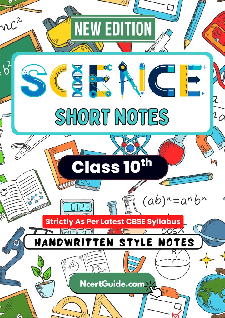 Class 10 Science Short Notes cover