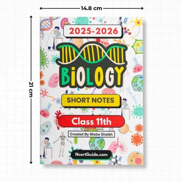 Class 11th Biology Short Notes 2025-26 | Printed Book
